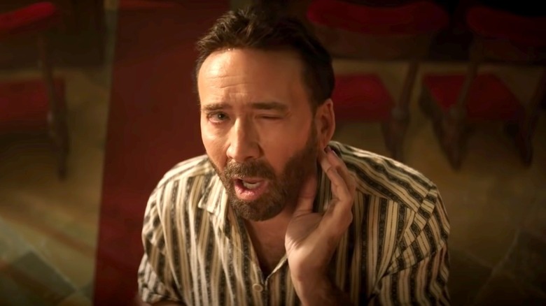 Nicolas Cage in The Unbearable Weight of Massive Talent