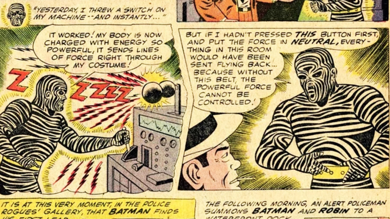 Panels depict Zebra Man in Detective Comics #275