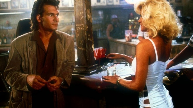 Datlon talking to Denise in Road House
