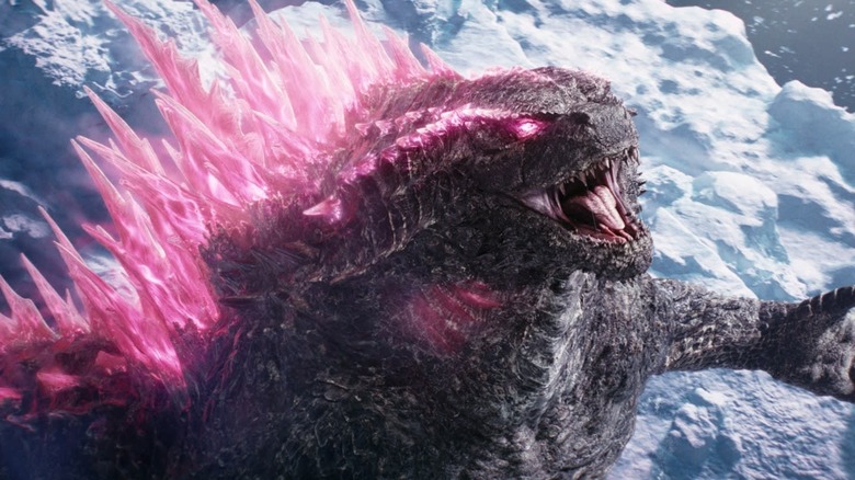 Godzilla x Kong The New Empire pink Godzilla 