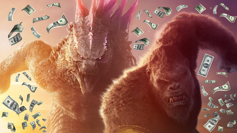 Godzilla x Kong poster money 