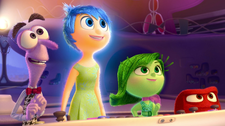 Inside Out 2 Fear, Joy, Jealousy and Anger 