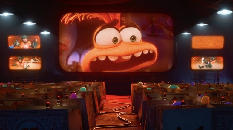 Inside Out 2 Anxiety control room 