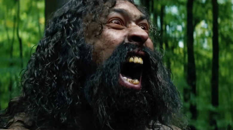 A close up of Samson screaming in 28 Years Later: The Bone Temple