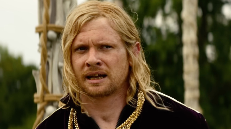 Jack O'Connell as Jimmy Crystal at the Bone Temple in 28 Years Later: The Bone Temple