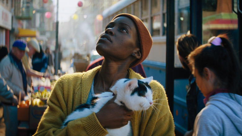 Lupita Nyong'o em Um Lugar Silencioso: Primeiro Dia