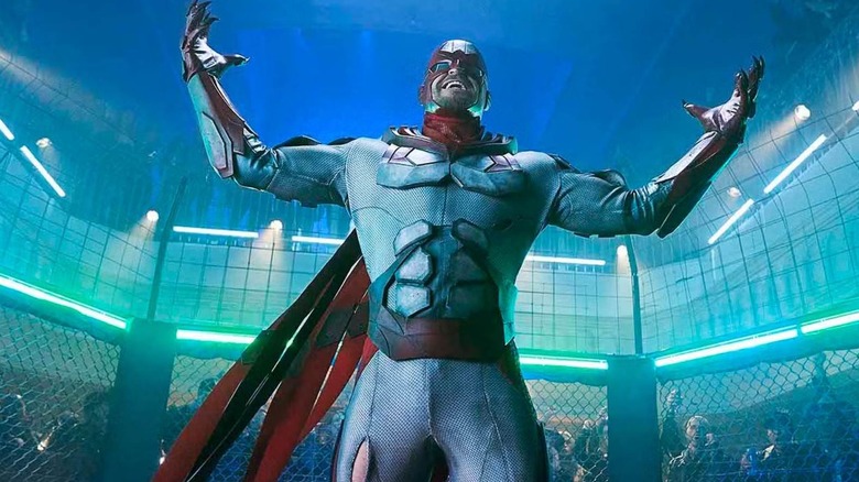 Alan Ritchson as Hawk in Titans