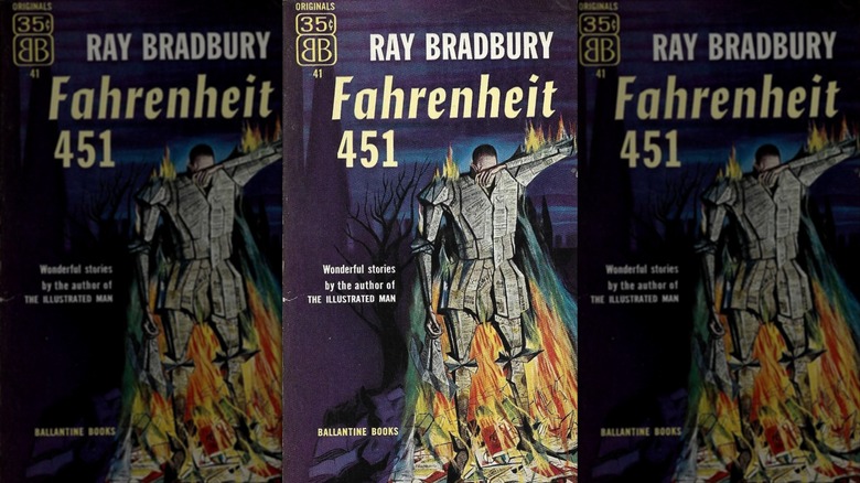 The cover of Fahrenheit 451