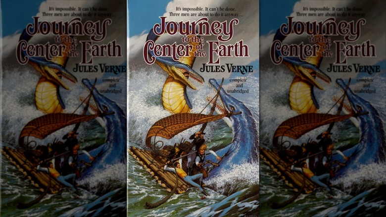 The cover of Journey to the Center of the Earth