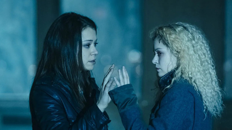 Sarah and Helena in Orphan Black