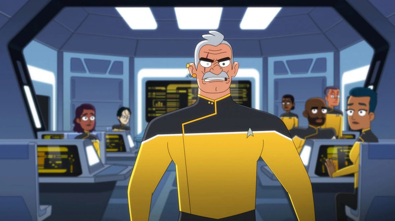 Star Trek: Lower Decks - Shax and other Cerritos security officers
