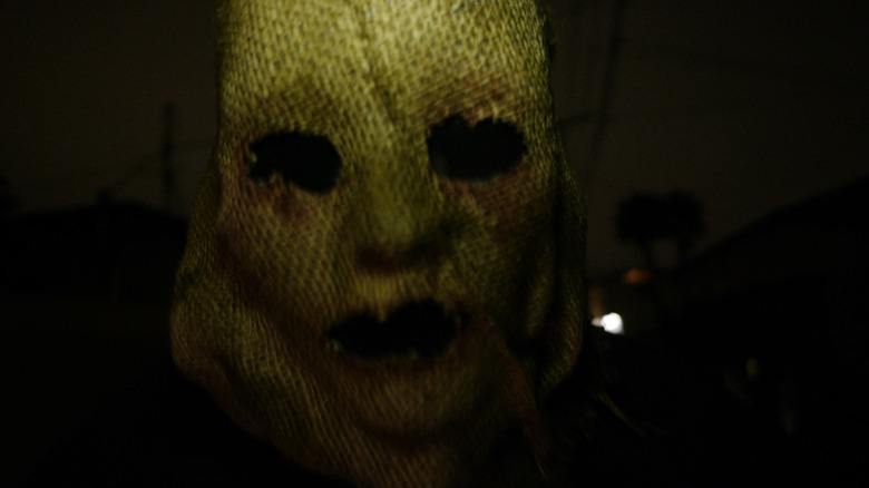 Killer with a bag on his head