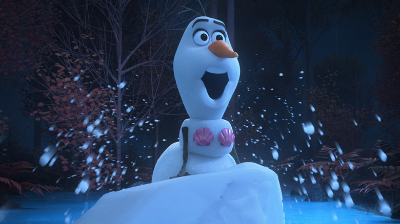 Olaf retelling The Little Mermaid