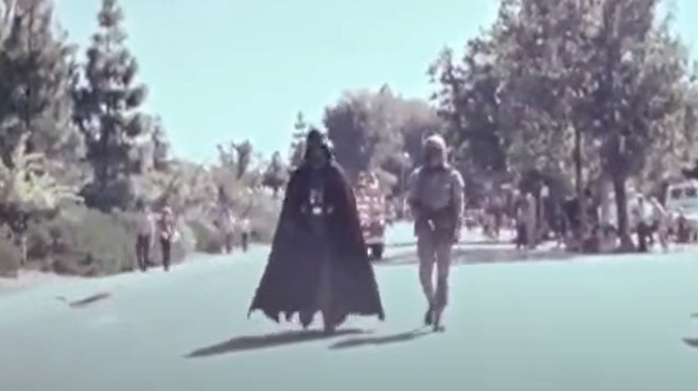 Grainy footage from Marin County Parade 1978