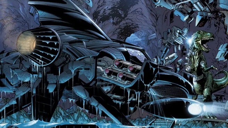 Batboat in the Batcave