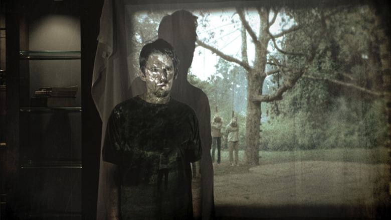 Ellison Oswalt watches a snuff film in Sinister