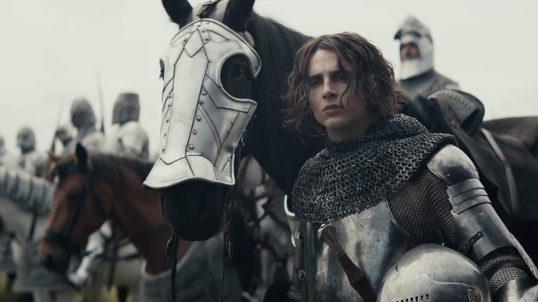 The King Timothee Chalamet