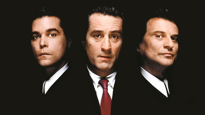 Liotta, De Niro and Pesci as the Goodfellas