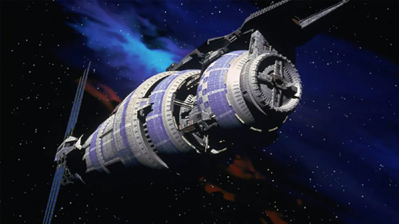 The space station of Babylon 5