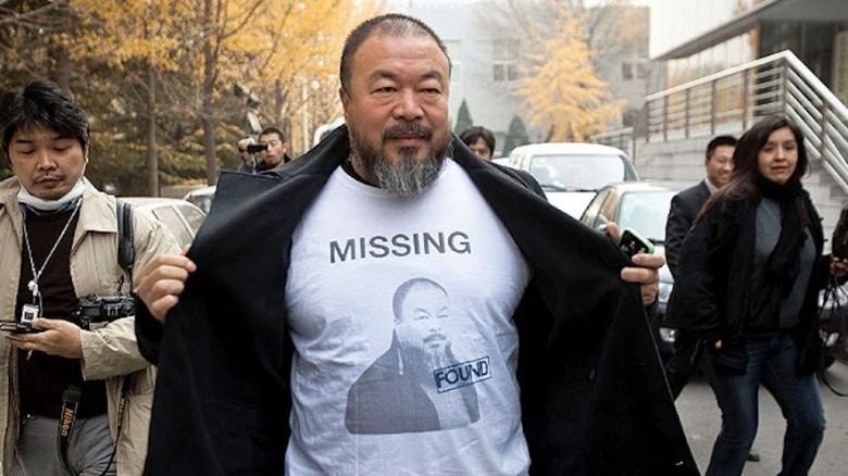Ai weiwei opening jacket