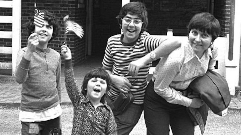 friedman family happy celebrating