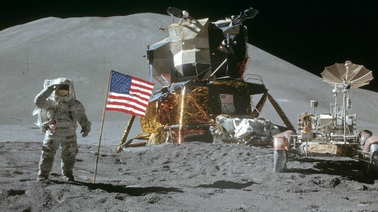 men on the moon