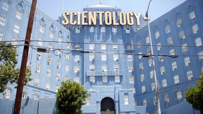 blu scientology building
