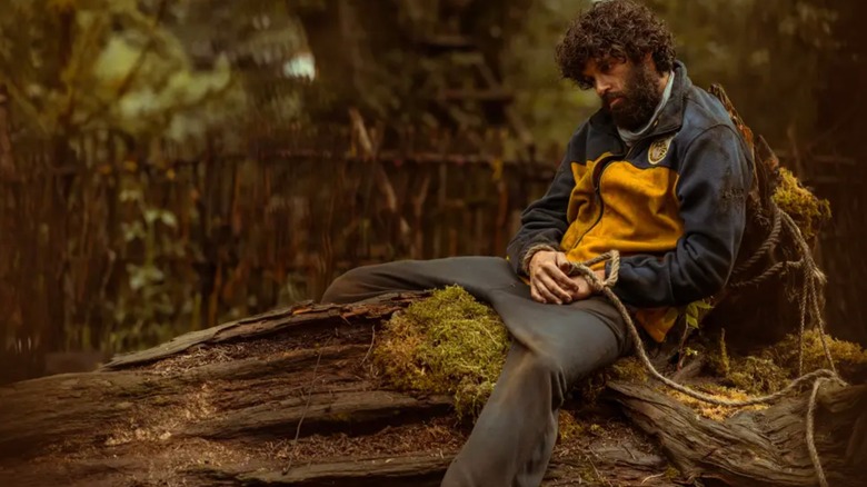 Yellowjackets - Coah Ben tied to log