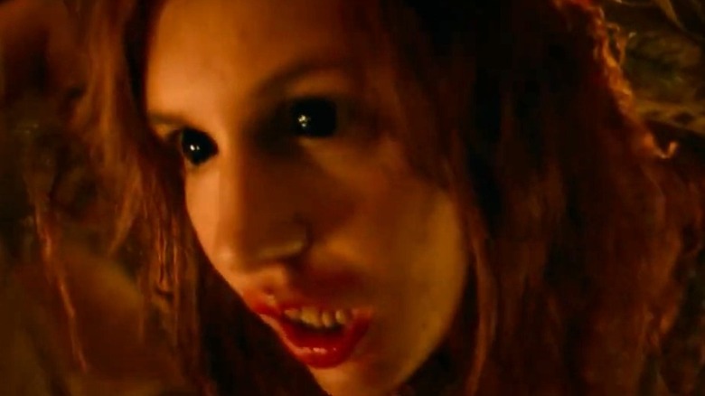 Yellowjackets, "Doomcoming," - Shauna with black eyes as seen by Travis