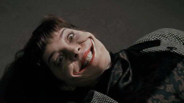 Newscaster dosed with Smilex gas in Batman (1989)