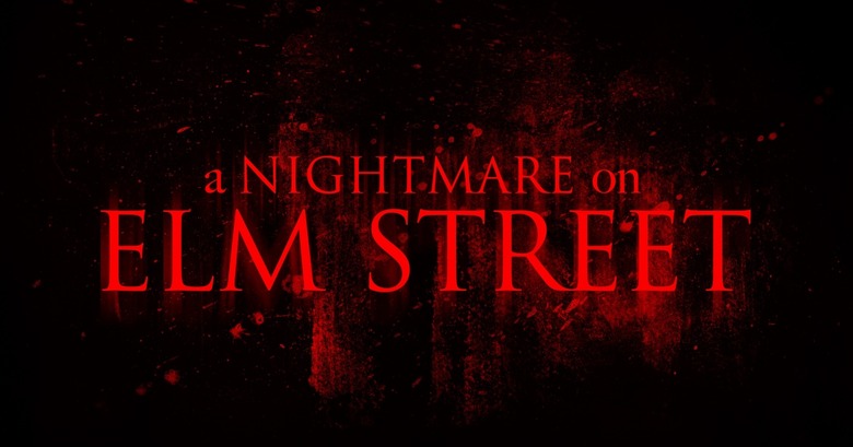 A Nightmare on Elm Street remake logo