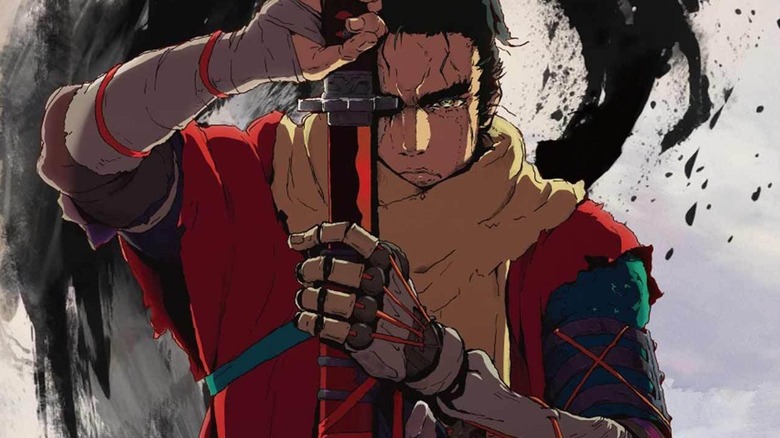 Wolf in the anime Sekiro: No Defeat