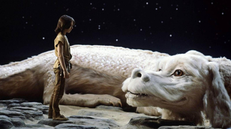 Atreyu and Falkor in The NeverEnding Story