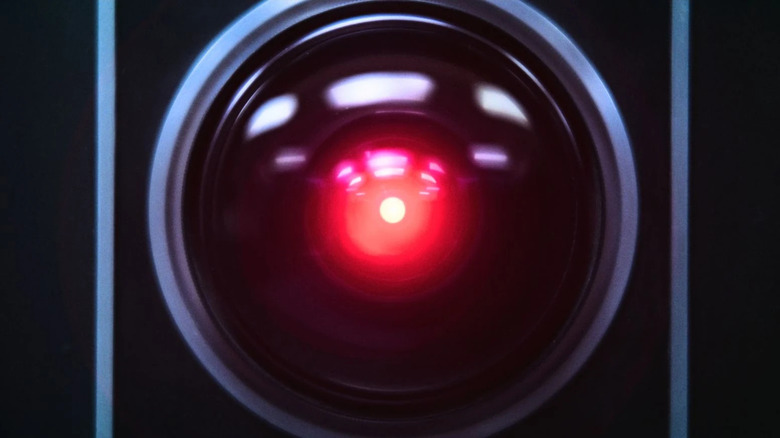 HAL 9000 gazes back at you in 2001: A Space Odyssey