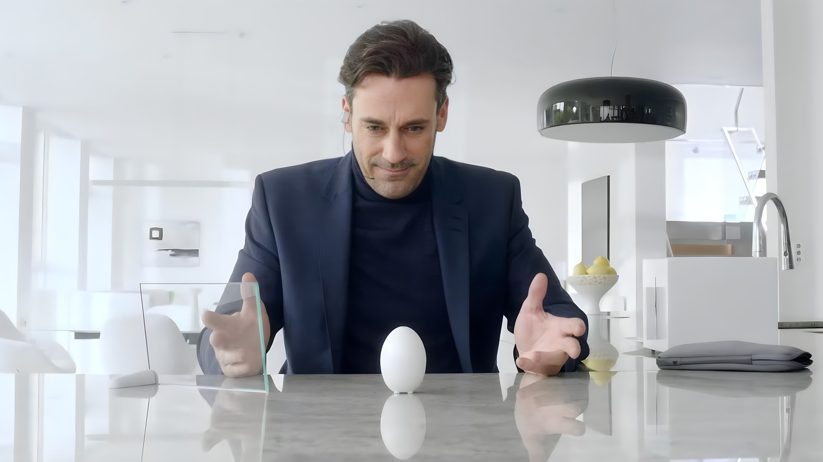 A black mirror white Christmas scene was cut because it was too dark, which is saying a lot