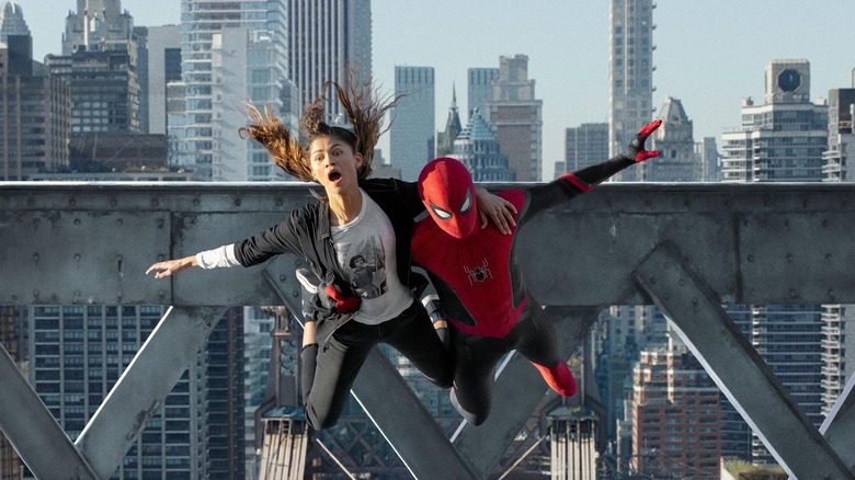 Spider-man and MJ in Spider-man No Way Home
