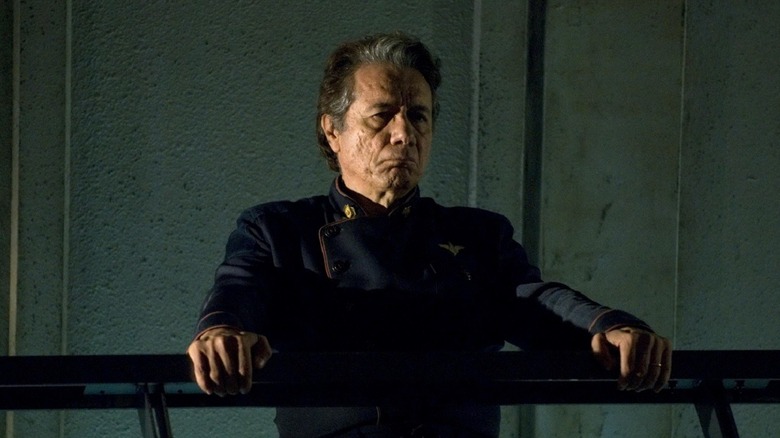 Edward James Olmos in Battlestar Galactica
