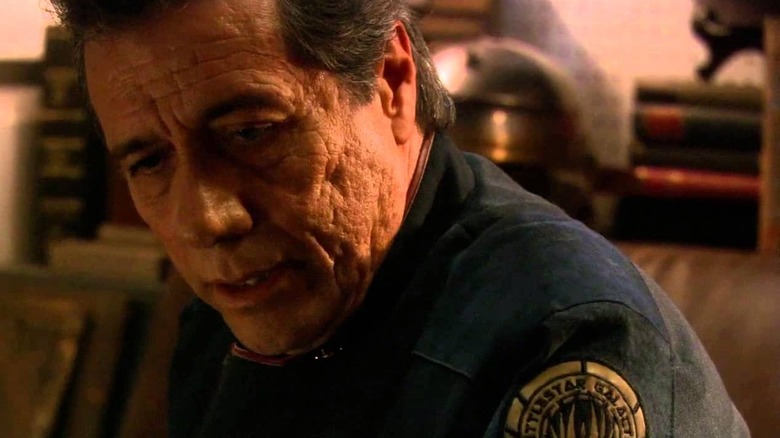 Edward James Olmos in Battlestar Galactica