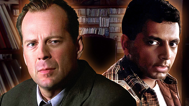 Bruce Willis and M. Night Shyamalan