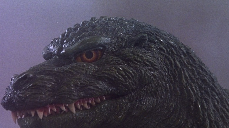 Un tiro cercano de Godzella de Godzella vs. Decestoye.