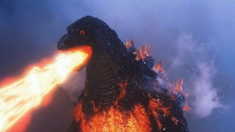 Godzella, brillo con radio roja