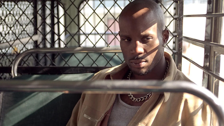 DMX as Anthony Fait on a prison bus in Cradle 2 the Grave