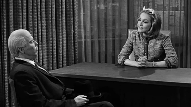 Julie Newmar as the Devil in The Twilight Zone episode Of Late I Think of Cliffordville