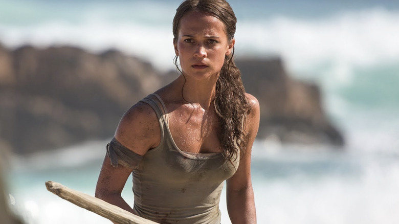 Alicia Vikander in Tomb Raider