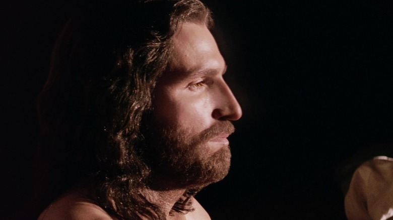 Jesus after being resurrected in The Passion of the Christ