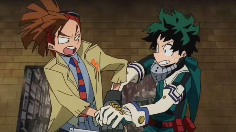 Roddy and Deku fighting