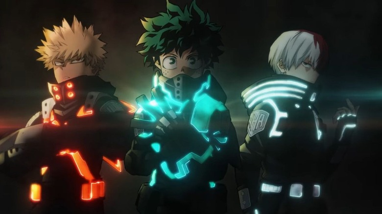 Bakugo, Deku, Todoroki