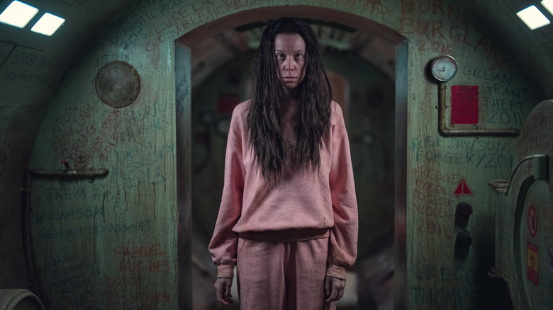 Chloe Pirrie as Merritt Lingard on Dept. Q