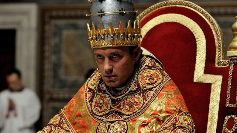 Heavy is the crown Jude Law wears as Pope Pius XIII in The Young Pope
