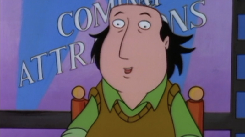 Jay Sherman hosting his series, 